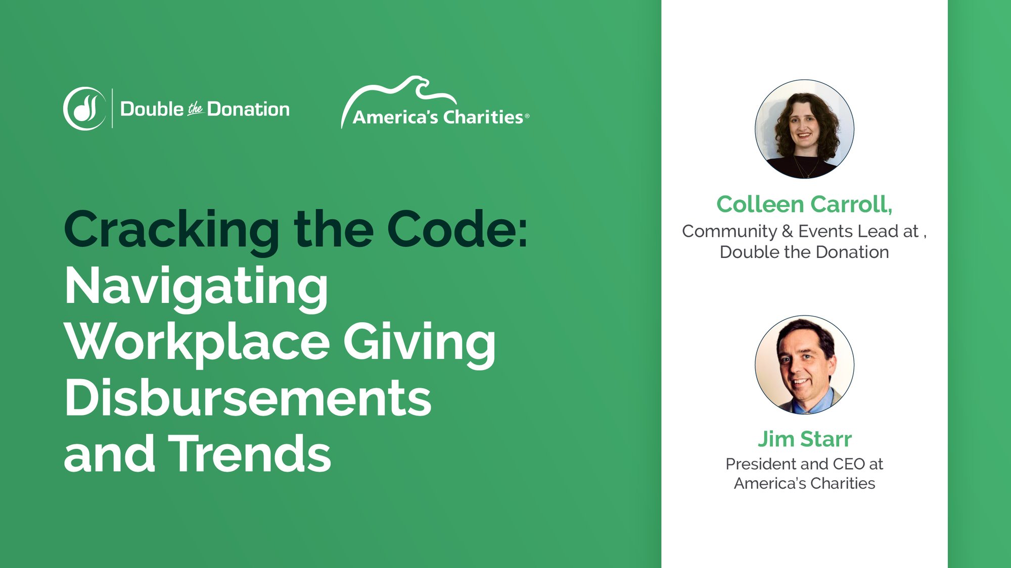DTD_Cracking the Code-Navigating Workplace Giving Disbursements and Trends_Webinar Image
