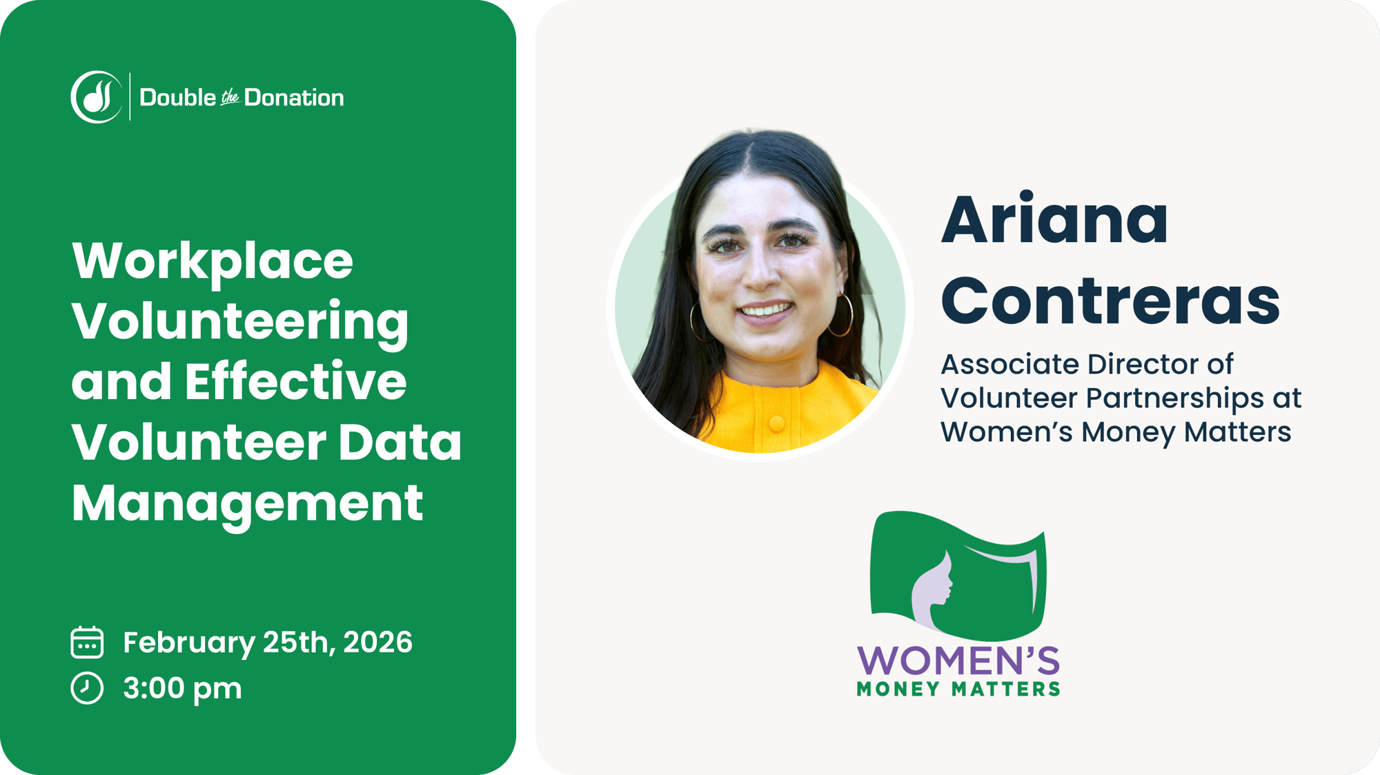 Workplace Volunteering and Effective Volunteer Data Management